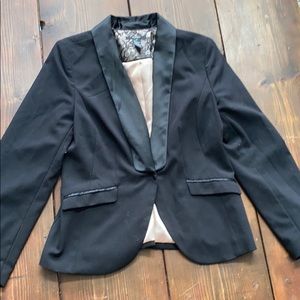 Alfani Blazer with pink satin lining